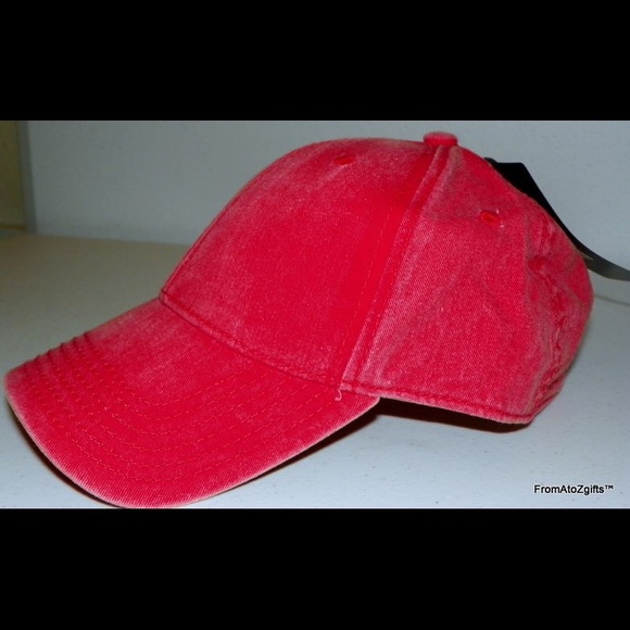 Vintage Red Cap Hat NWT Deadstock Top Ten - Picture 5 of 6