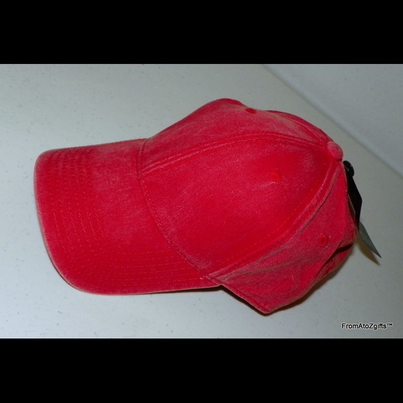 Vintage Red Cap Hat NWT Deadstock Top Ten - Picture 6 of 6