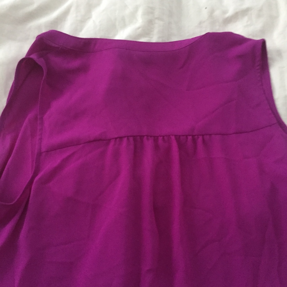 NWT Deep Magenta Low/High Tank top APT 9 - Picture 7 of 8