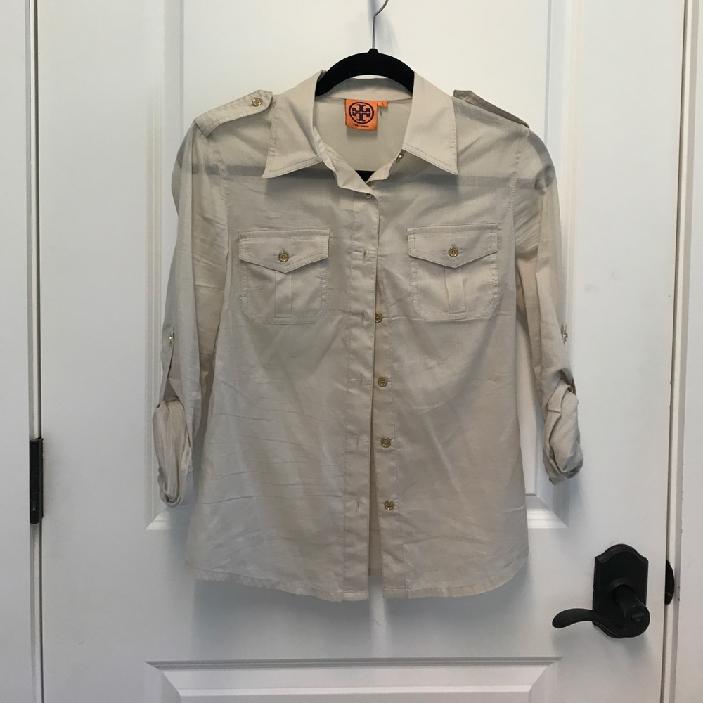 Tory Burch button down women's blouse
