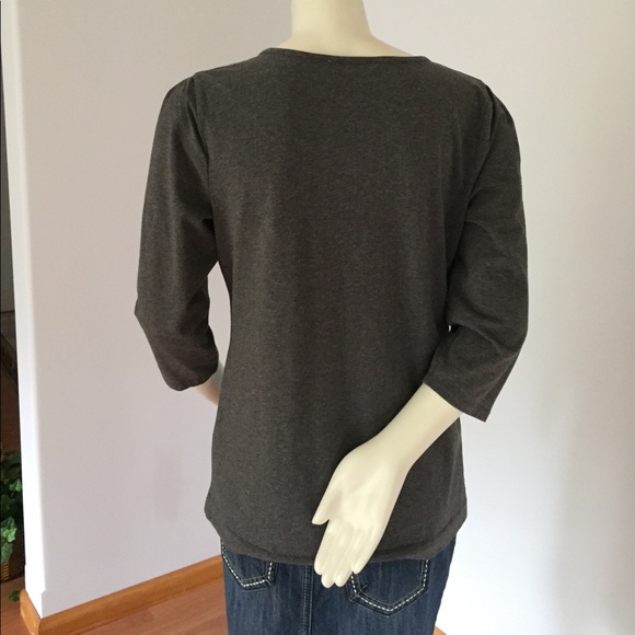 Kenneth Cole New York 3/4 Sleeve top + free gift 🎁 - Picture 3 of 6