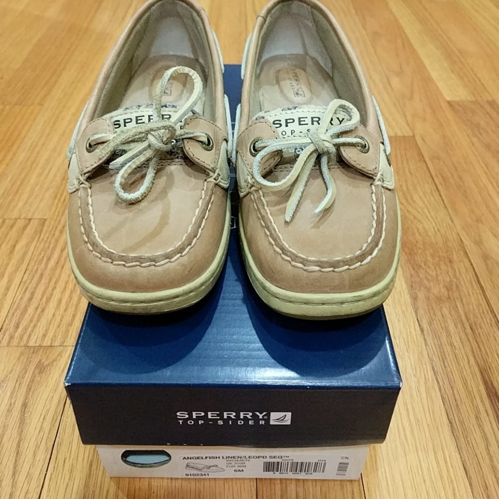 Sperry Leopard Seq Shoes