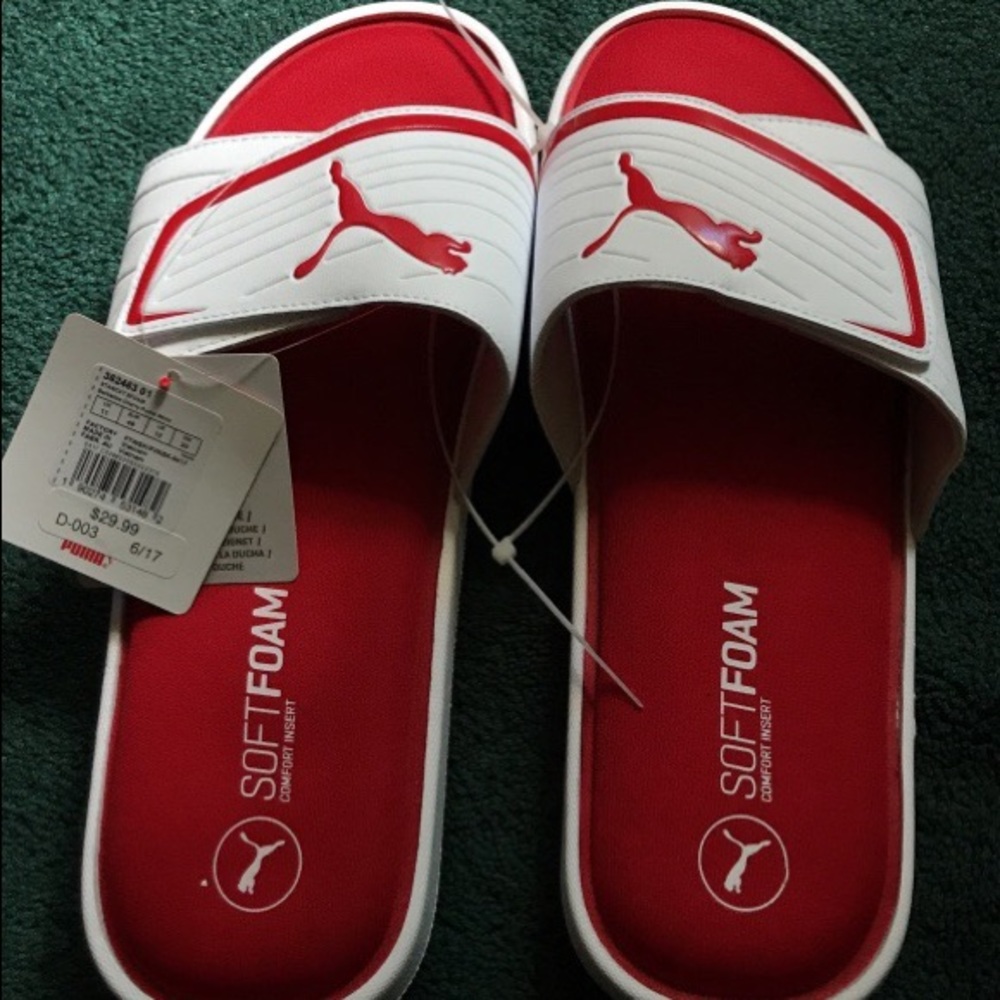 Brand New Men's Puma SoftFoam Slides