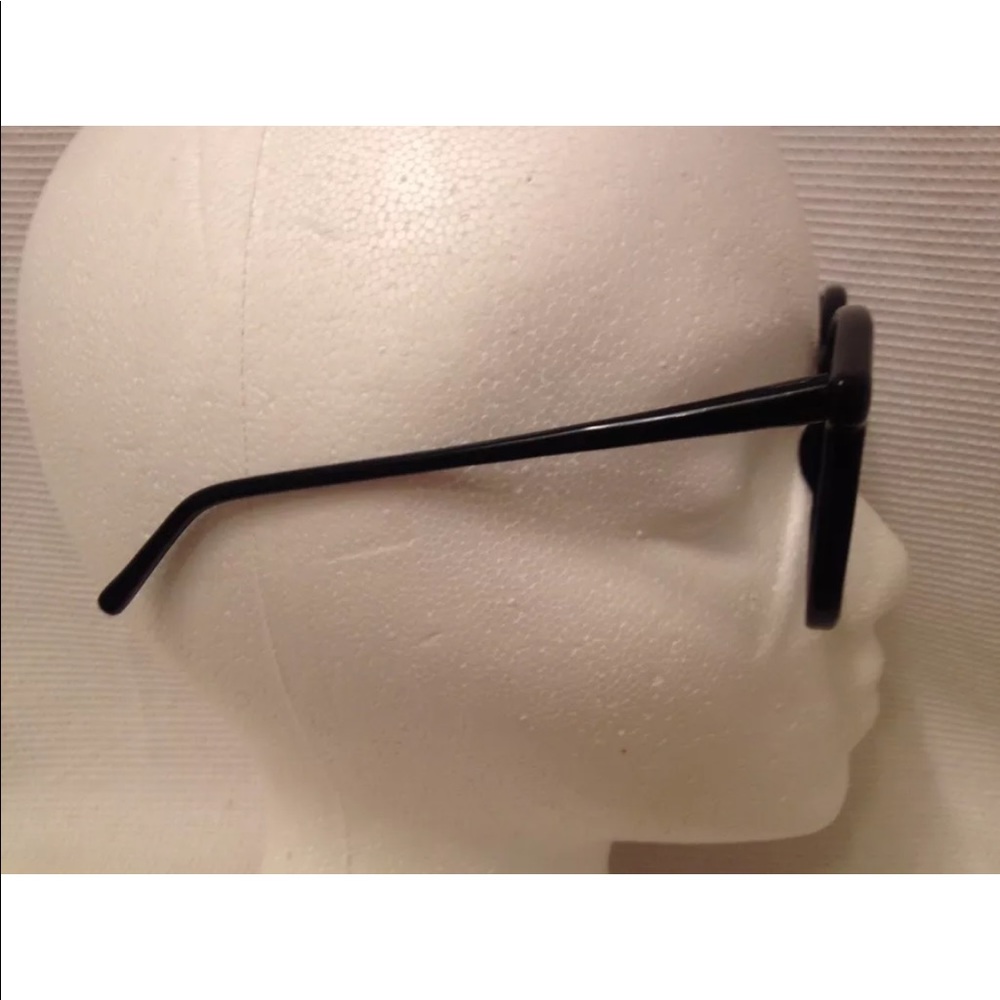 Round oversized clear lens glasses - Picture 3 of 5