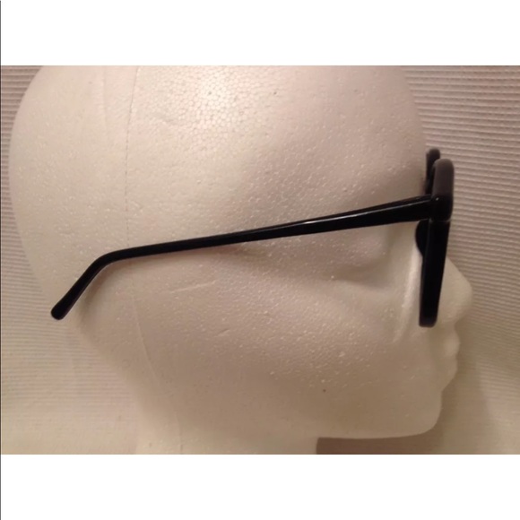 Round oversized clear lens glasses - Picture 3 of 5