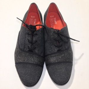 🆕 TOMS Mocha Brouge Oxfords 7.5👞👞