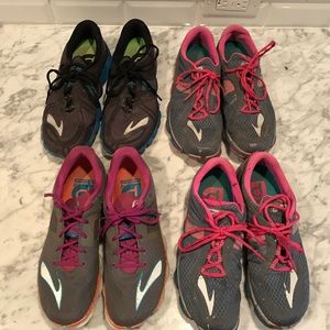 Lot of women's 10.5 Brooks Pure running shoes