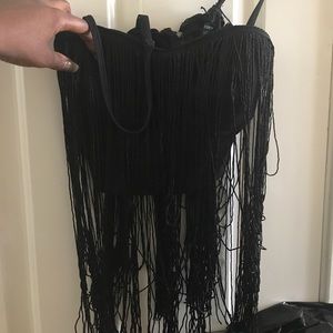 Forever 21 bustier crop top