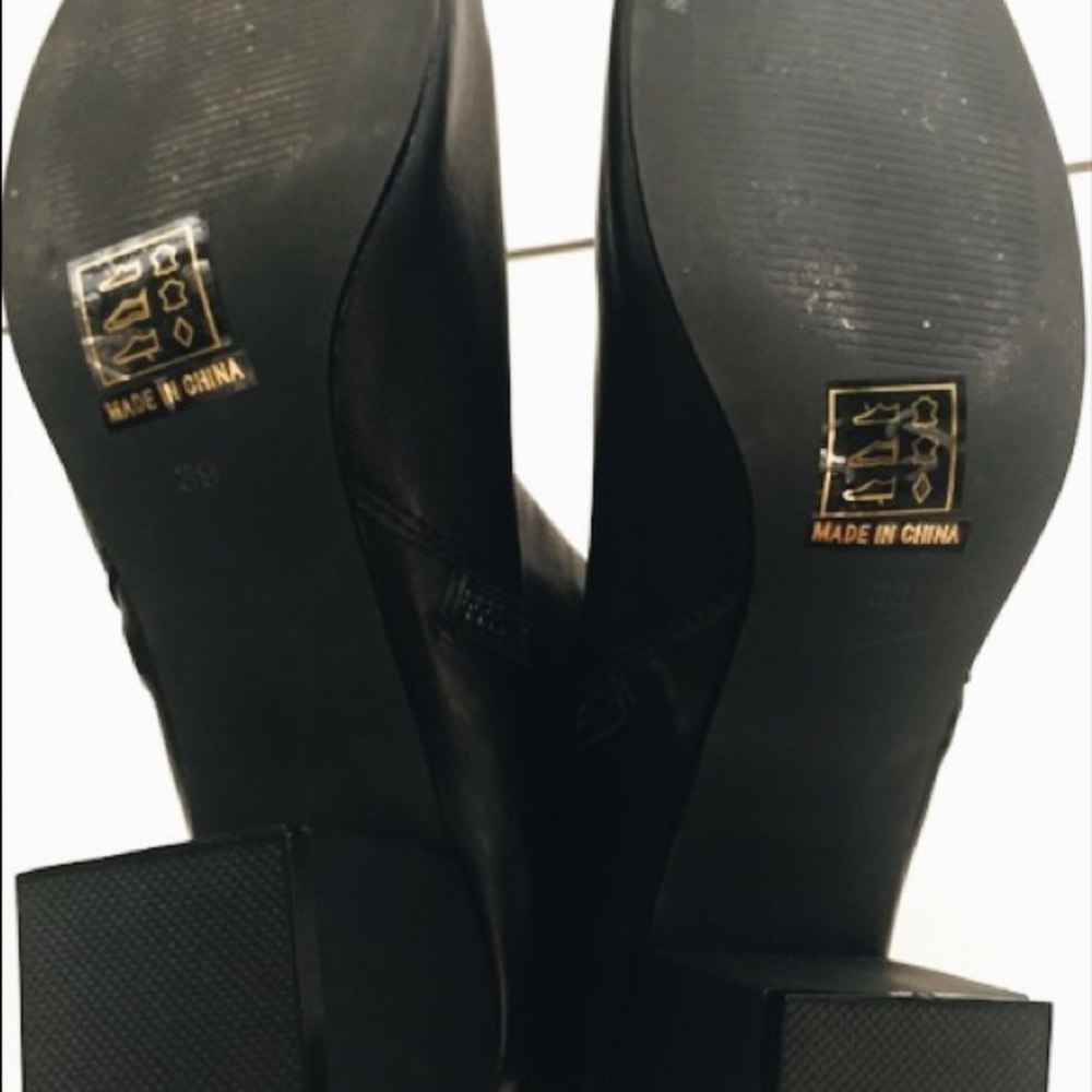 Leather Booties - image 3