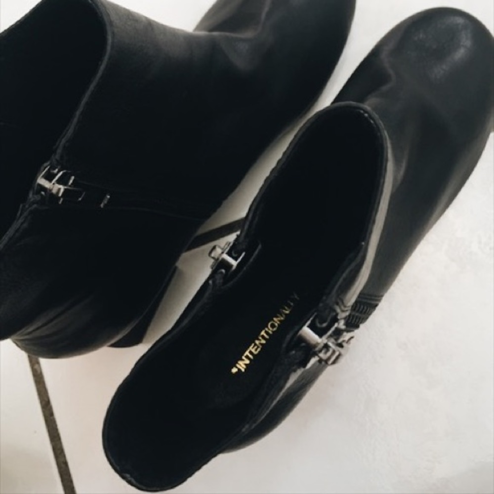 Leather Booties - image 4