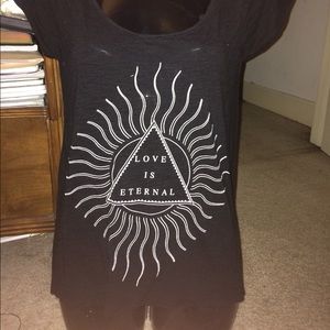 "love is eternal" shirt