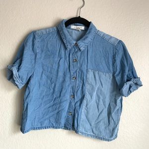 Chambray button down