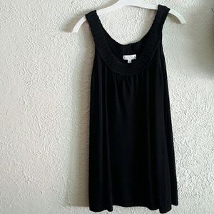 Womens black tank NWT size L