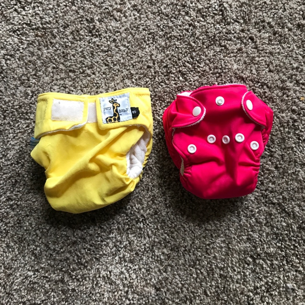 All-in-one cloth diapers!