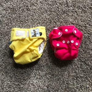 All-in-one cloth diapers!