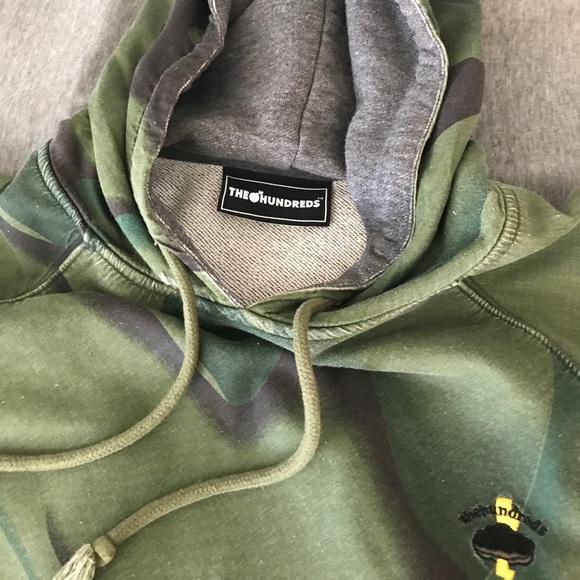 "The Hundreds" Camo Hoodie - Picture 2 of 4
