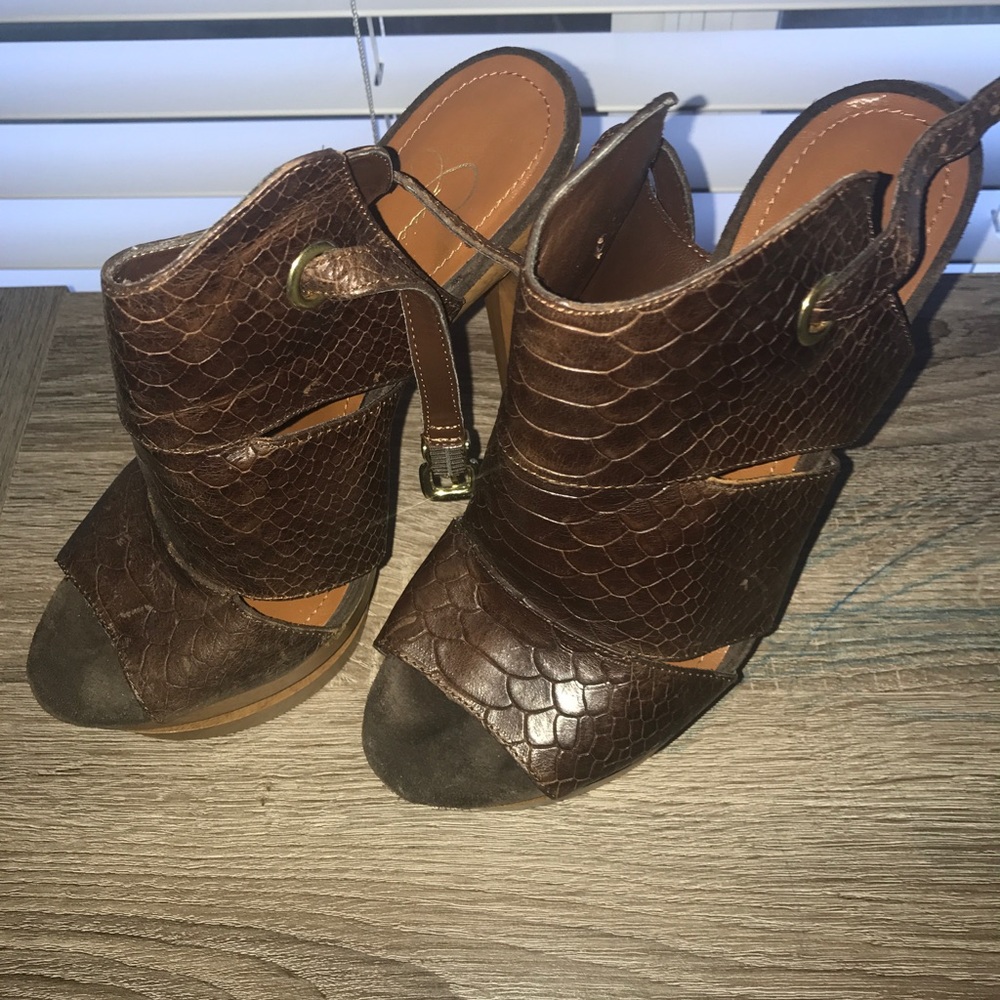 Jessica Simpson Brown Sandals