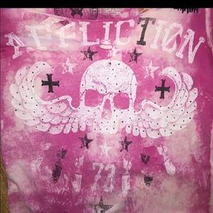 Affliction Distressed Shirt