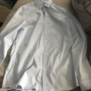 Blue Dress Shirt.