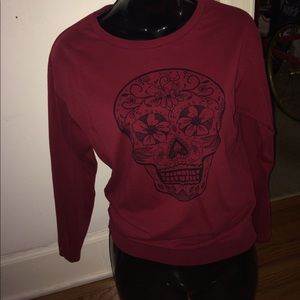 sugar skull sweater