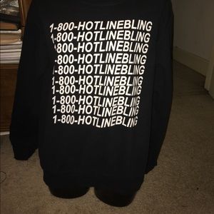 1-800-HOTLINEBLING SWEATER