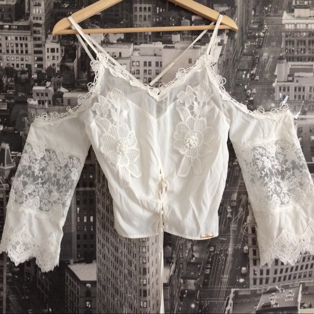 Super cutie romantic crop top