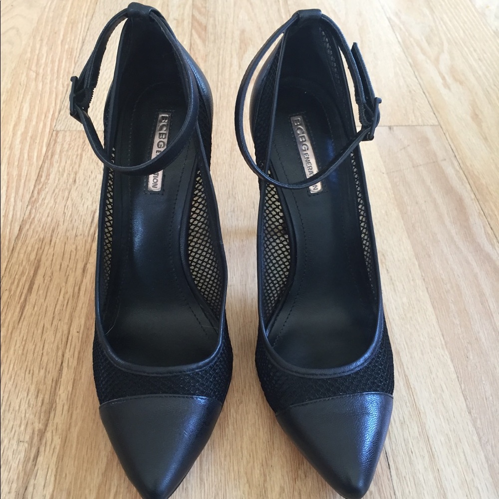 BCBG black heels