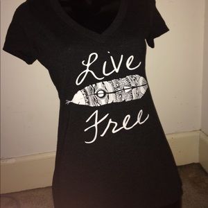"Live Free" t shirt