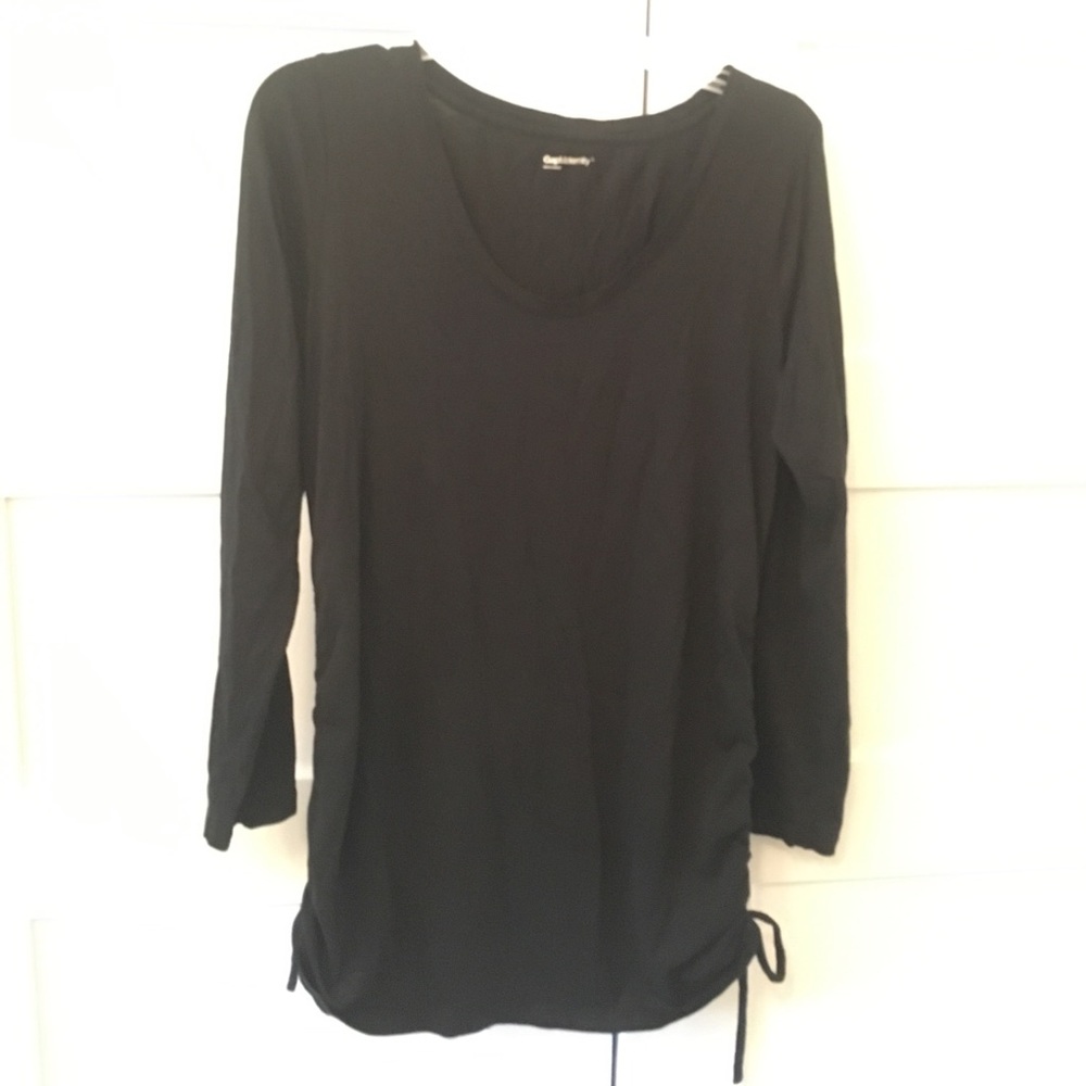 Gap maternity soft cinched sides shirt