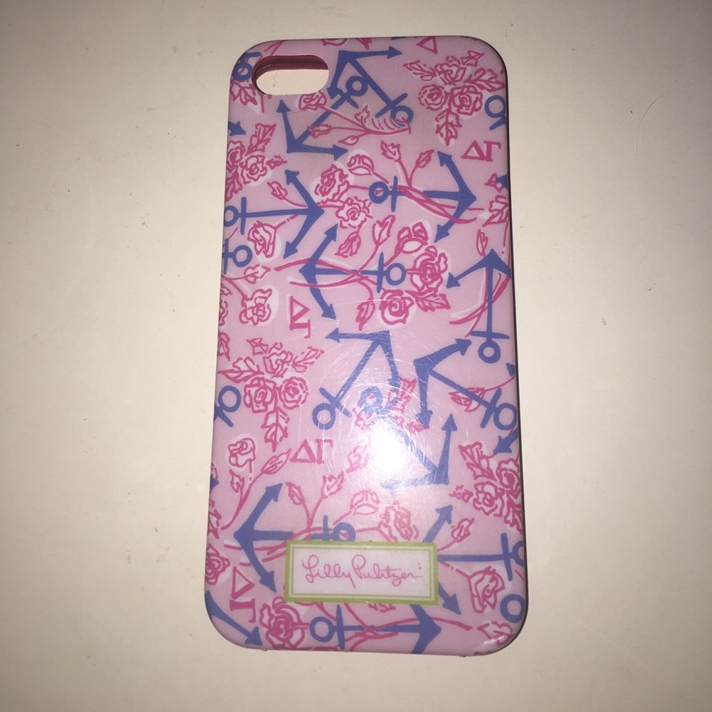 Lilly Pulitzer Delta Gamma Iphone 5/5s case!