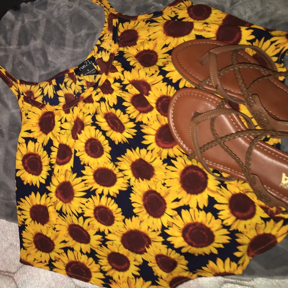 Sunflower crop tank