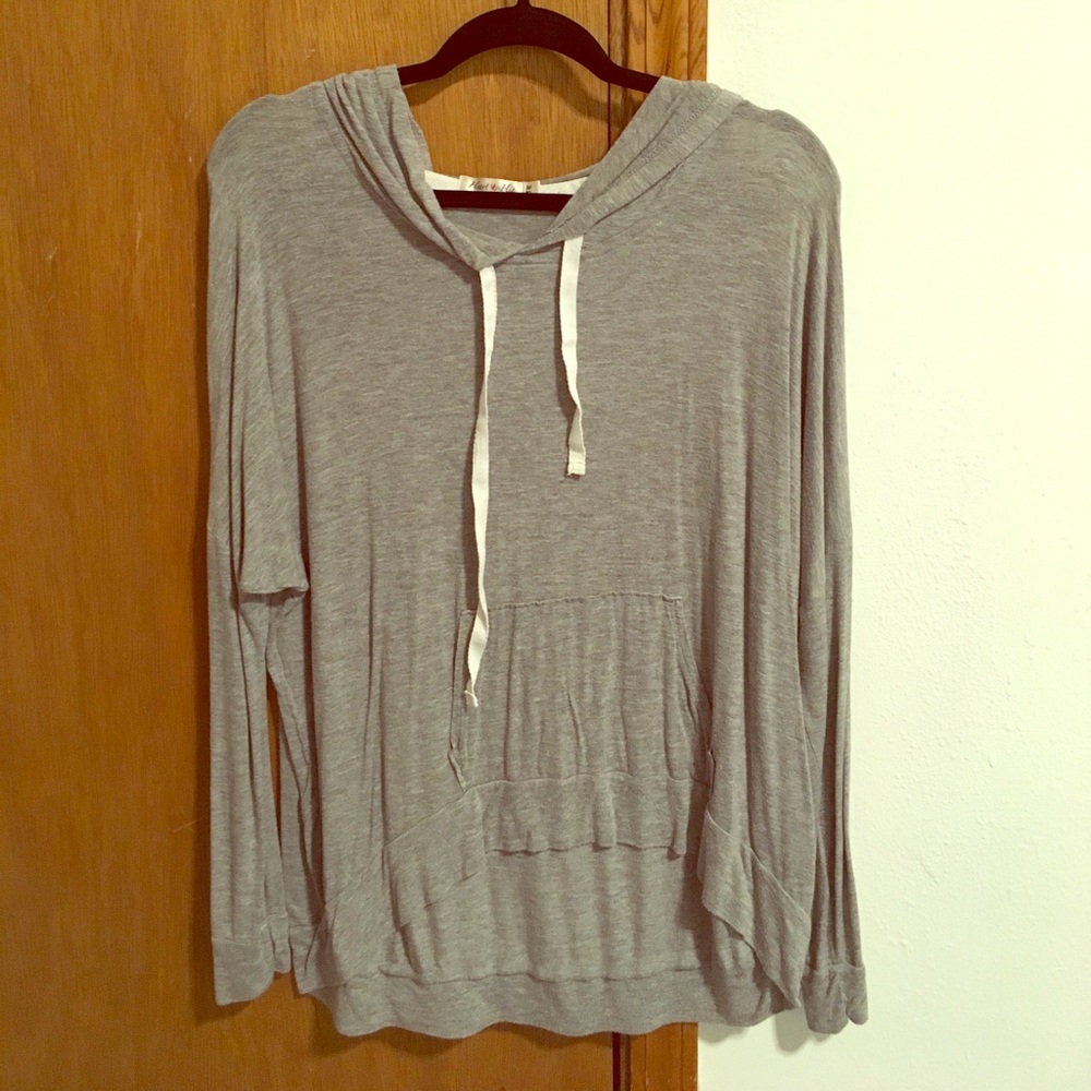 Light grey thin sweatshirt