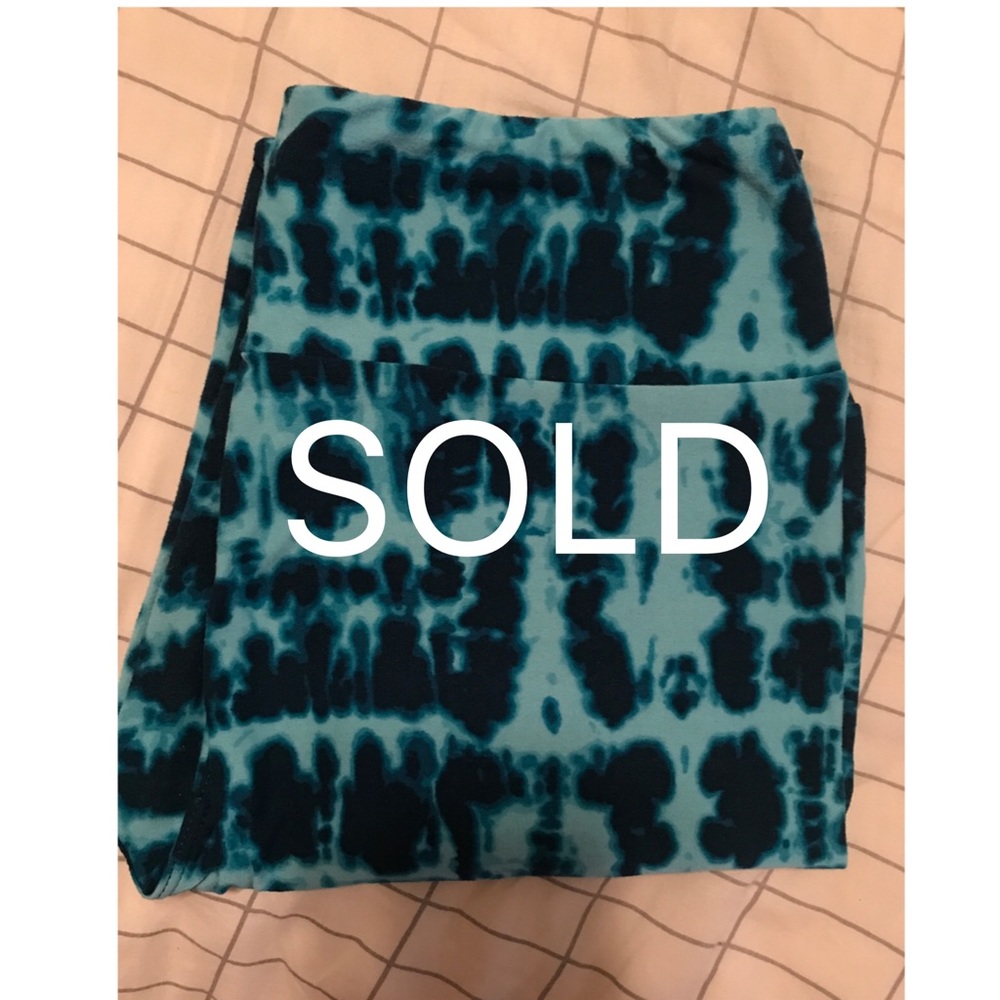 Lularoe Tye Dye OS Leggings
