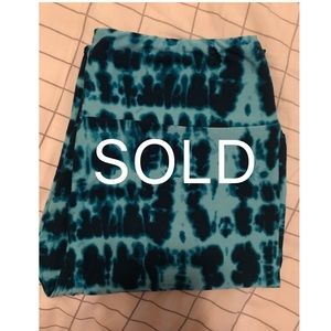 Lularoe Tye Dye OS Leggings