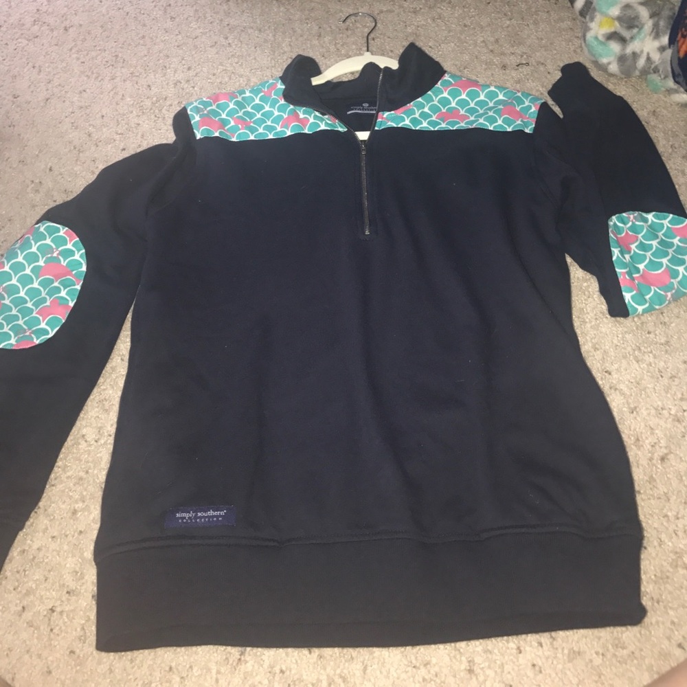 simply southern sweatshirt w pockets