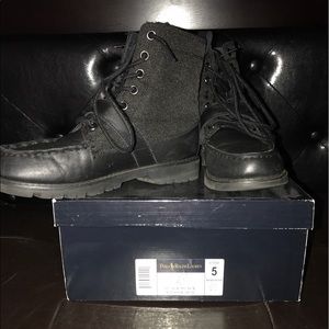 Polo boots black/hi top