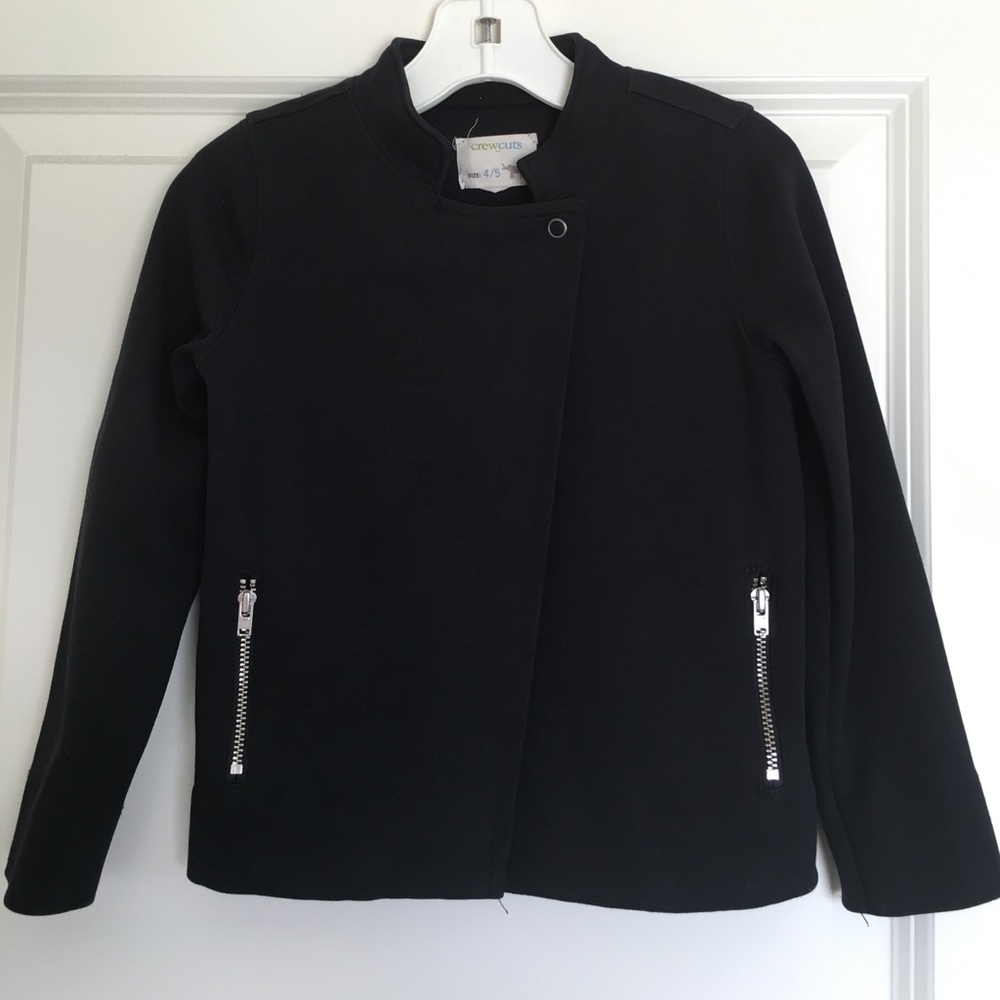 Crewcuts Knit Moto Jacket