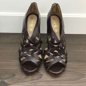 L.A.M.B cage heels