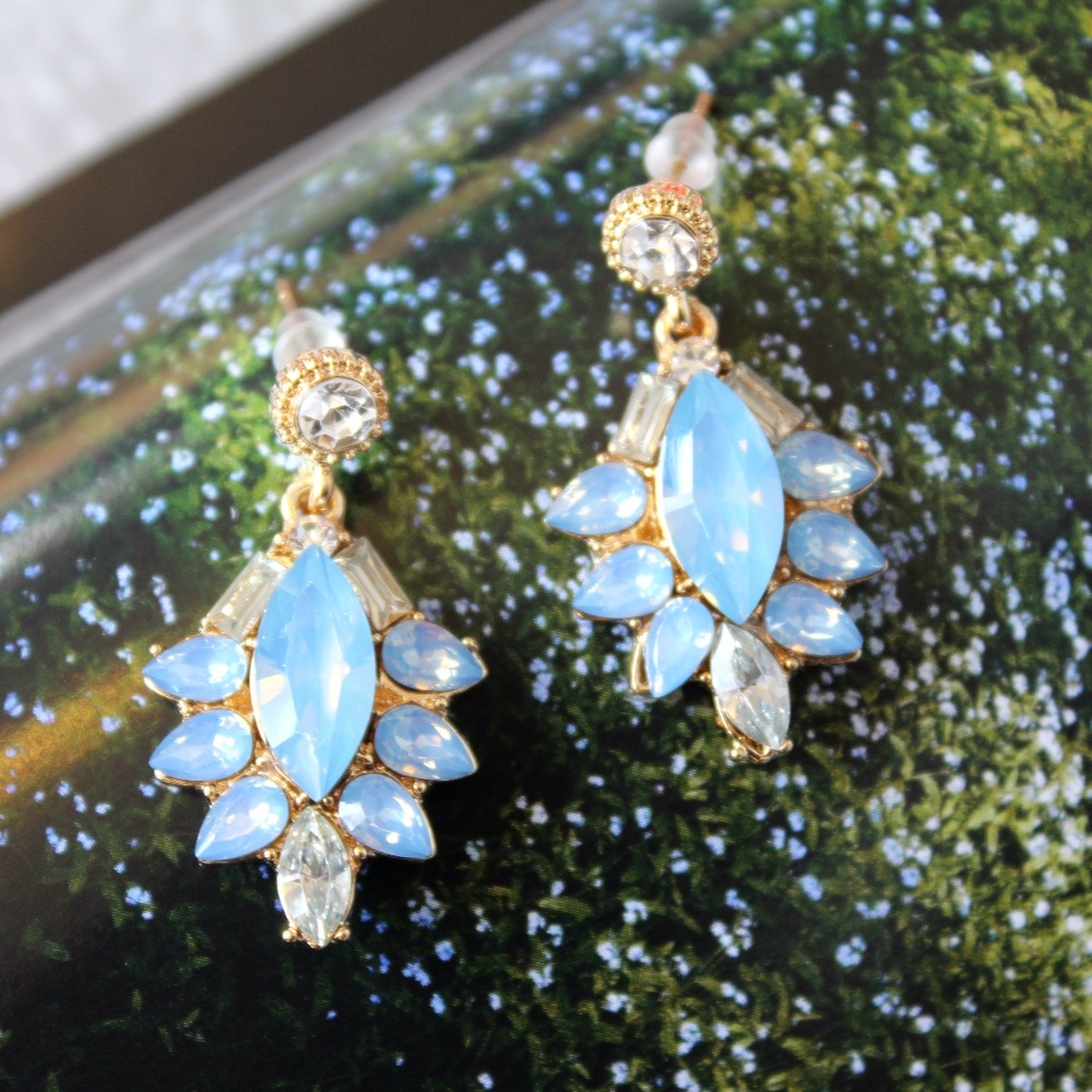 "Isabella" Earrings | Blue