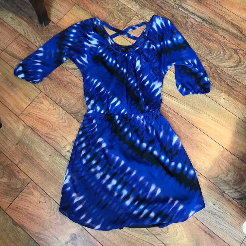 Express tie dye dress