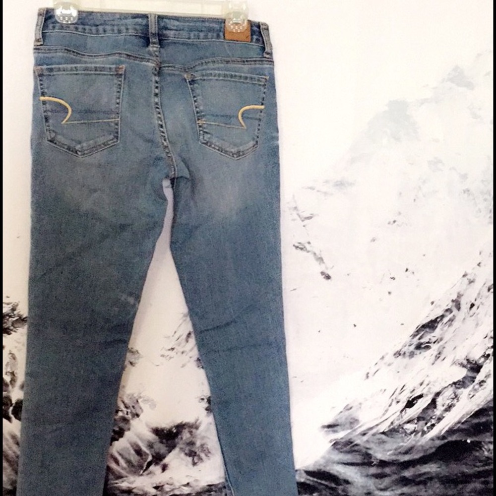 American eagle super stretch skinny jeans 👖