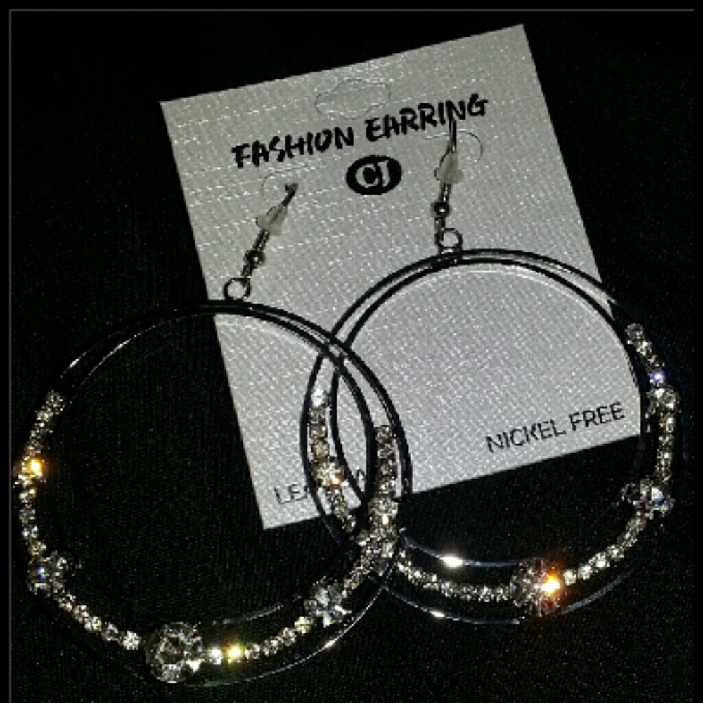 Silver Hoop Earrings