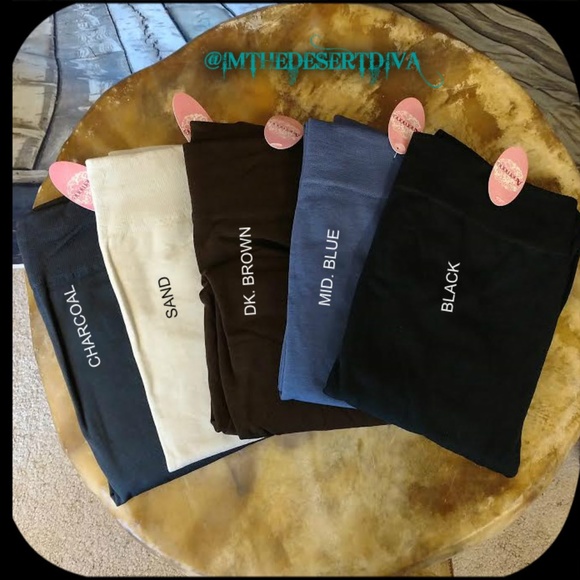 !!LAST ONE!! Dar Brown Fleece Lined Leggings OSFM - Picture 3 of 3