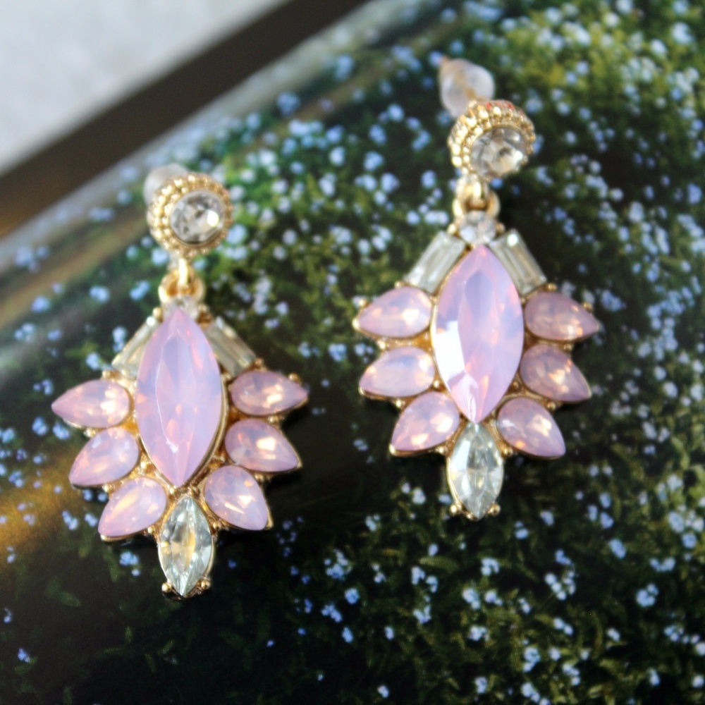 "Isabella" Earrings | Pink