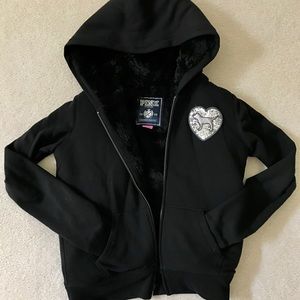 Love Pink Fur Jacket