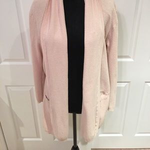 Gap cotton sweater.  XL light pink