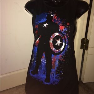 Captain America tank top