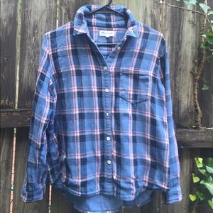 Madewell Flannel Button down