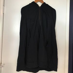 Free people hooded cape