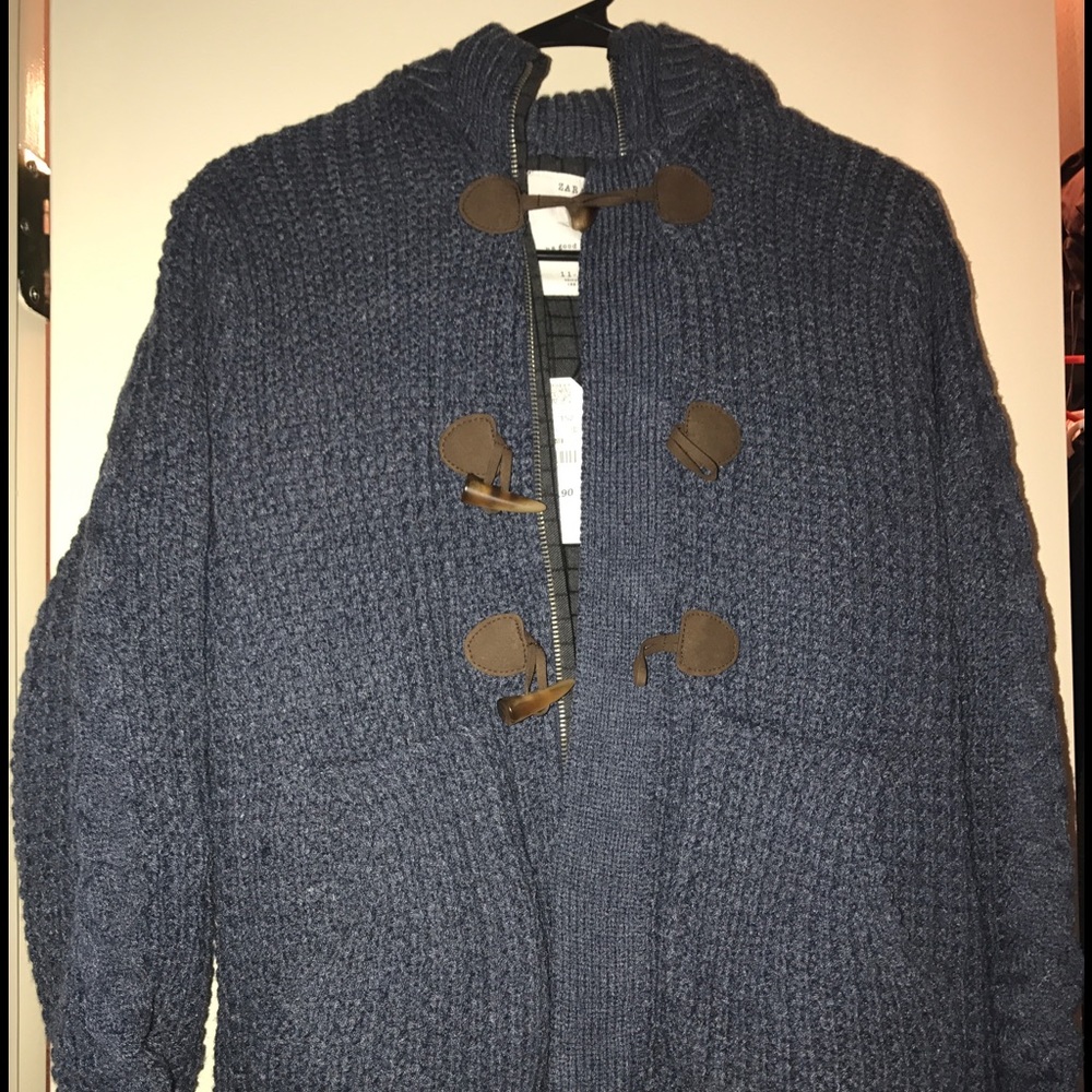Zara sweater jacket